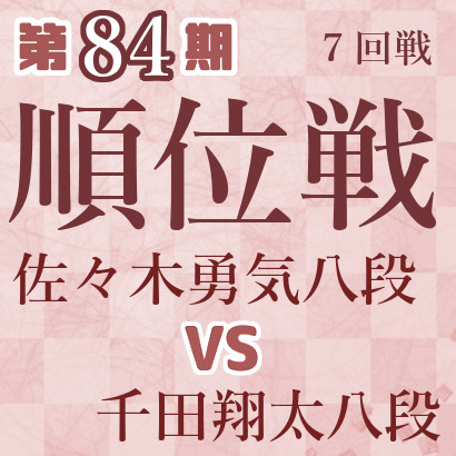 【第84期Ａ級順位戦】佐々木八段vs千田八段